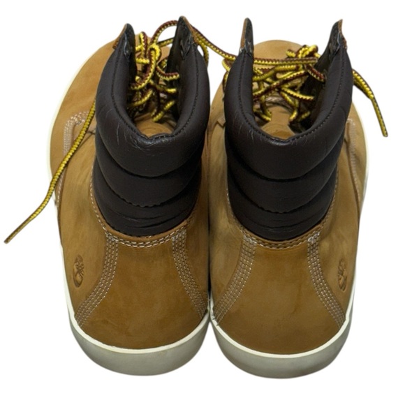 Timberland Dausette Sneaker Boot Wheat brown Nubuck Women’s Shoes Size 10 - Picture 3 of 7